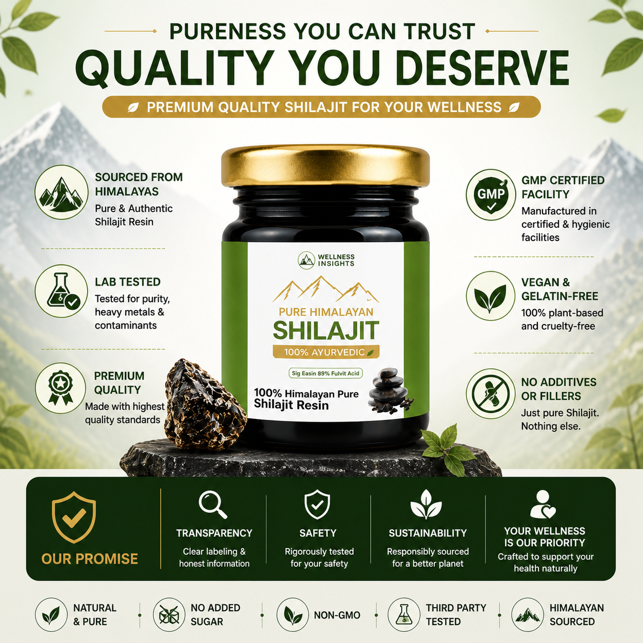 Authentic Himalayan Shilajit Resin