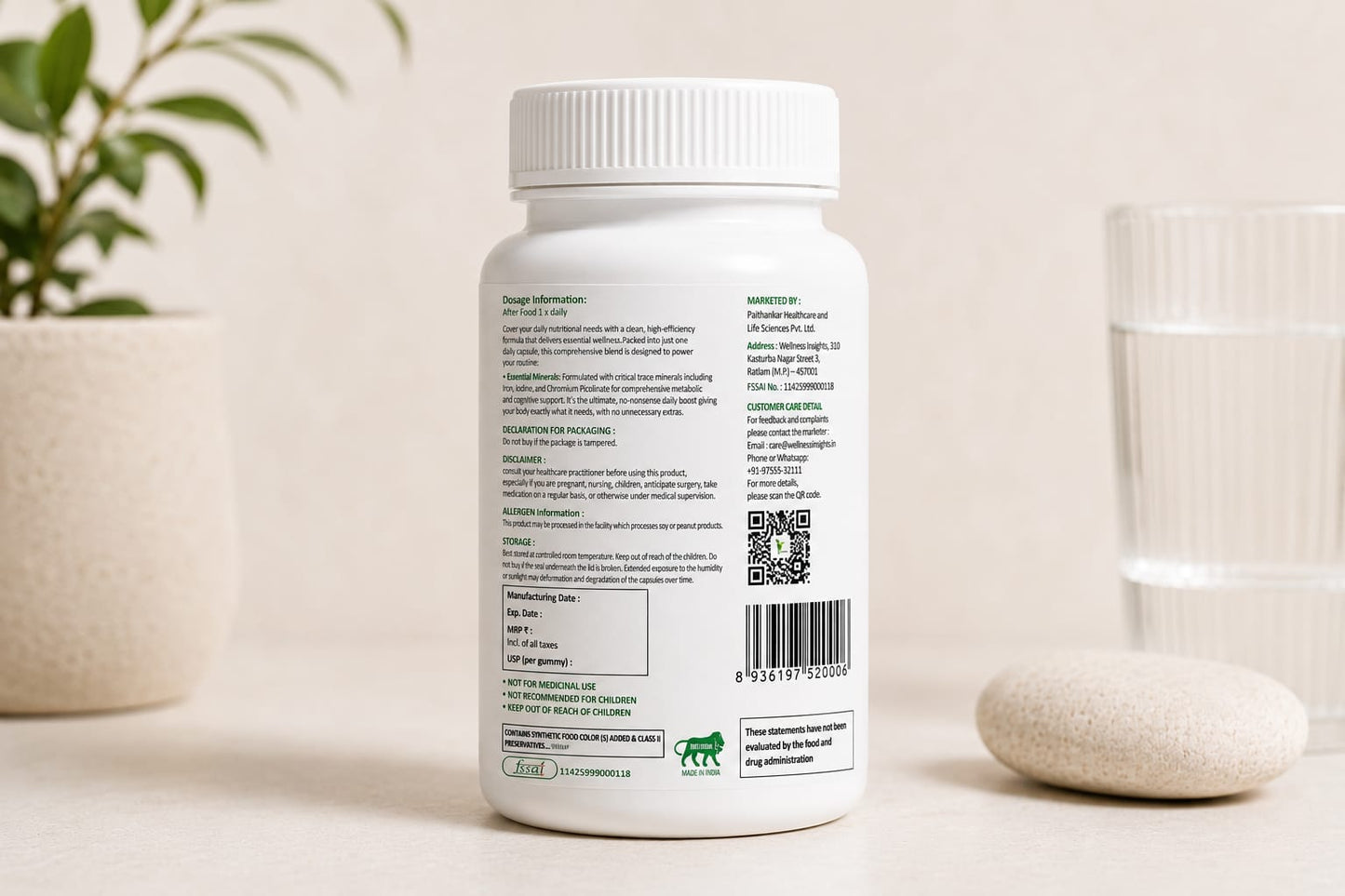 Wellness Insights Multivitamins | 30 Capsules
