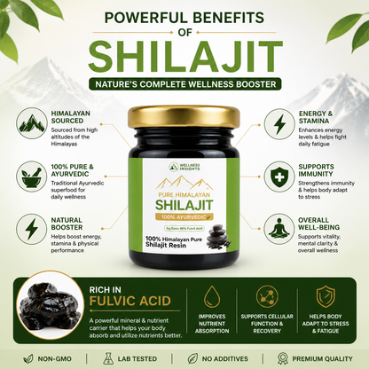 Authentic Himalayan Shilajit Resin