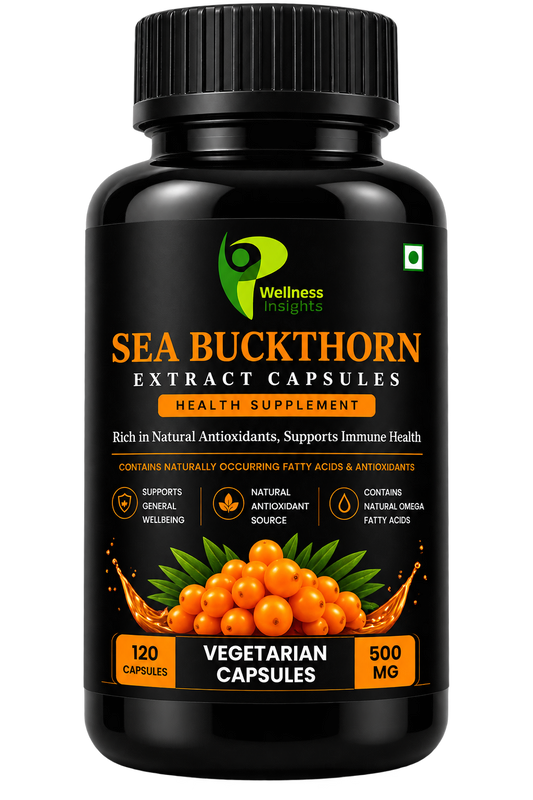 Wellness Insights Sea Buckthorn Extract Capsules