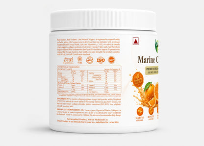Wellness Insights Marine Collagen+ Orange Flavor | 200g
